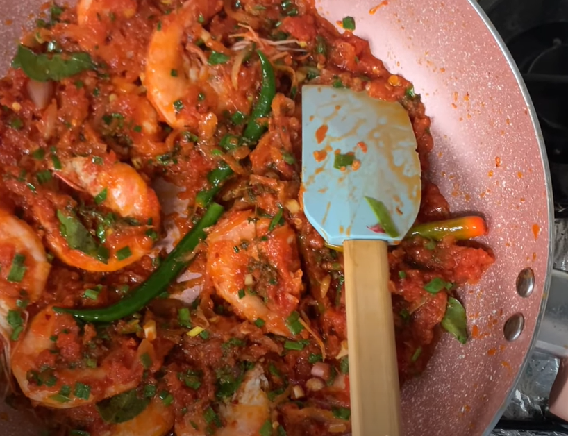 Mauritian King Prawn Rougaille
